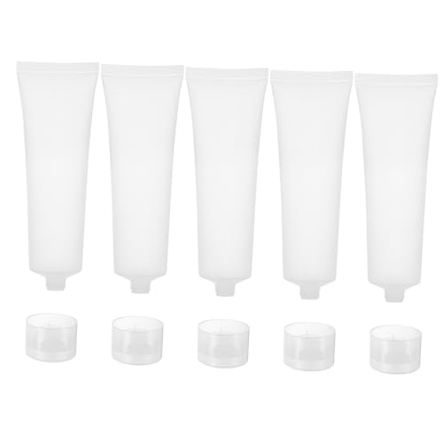 DRESSOOS 5stücke Teiliges Nachfüllbare Flaschen Für Shampoo Gesichtsreiniger Und Handcreme Reisegröße Quetschflaschen Mit Deckel Für Business Und Outdoor-aktivitäten DRESSOOS 5stücke Teiliges Nachfüllbare Flaschen Für Shampoo Gesichtsreiniger Und Handcreme Reisegröße Quetschflaschen Mit Deckel Für Business Und Outdoor-aktivitäten von DRESSOOS