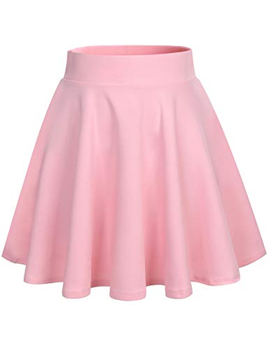 DRESSTELLS Rock Damen Kurz Sommer Skater Rock Minirock High Waist Faltenrock Tennisrock Pinker Femboy Skirt Pink L DRESSTELLS Rock Damen Kurz Sommer Skater Rock Minirock High Waist Faltenrock Tennisrock Pinker Femboy Skirt Pink L von DRESSTELLS