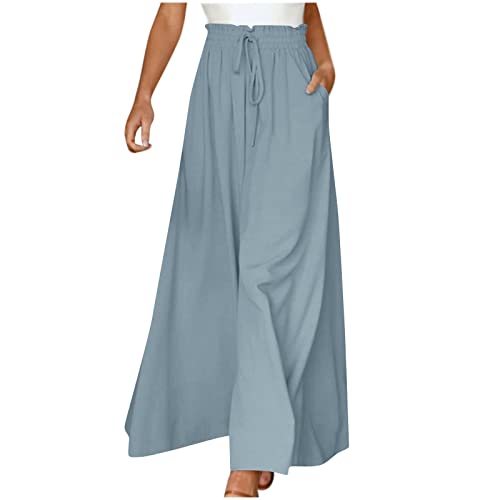 Arbeit Hosen Damen,Lange Hosen Damen Jeans Jeans Mit LöChern Mos Mosh Hose Lounge Overall Damen Promi Overalls FüR Frauen Hosen KnöPfe Pins Hosen Damen Elegant Cargohose Damen Work Stretch（E-Blau，Xxl） von DRILEND