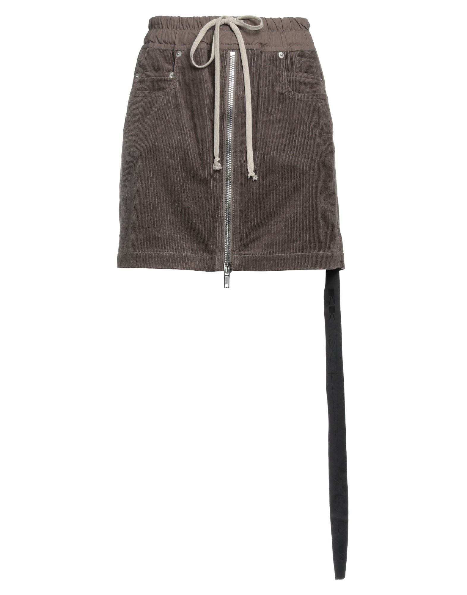 DRKSHDW by RICK OWENS Minirock Damen Taubengrau von DRKSHDW by RICK OWENS