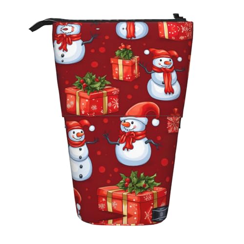 DRTGEDS Frohe Weihnachten Pop-Up-Federmäppchen und Kosmetiktasche, Standup, Teleskop-Bastelbedarf, Make-up-Organizer DRTGEDS Frohe Weihnachten Pop-Up-Federmäppchen und Kosmetiktasche, Standup, Teleskop-Bastelbedarf, Make-up-Organizer von DRTGEDS