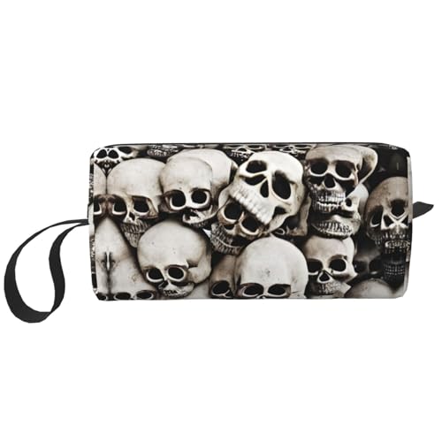 DRTGEDS Kulturbeutel für Herren, mexikanischer Totenkopf, tragbare Reise-Kulturbeutel, Rasiertasche, kleine Tasche, Weiss/opulenter Garten, Einheitsgröße DRTGEDS Kulturbeutel für Herren, mexikanischer Totenkopf, tragbare Reise-Kulturbeutel, Rasiertasche, kleine Tasche, Weiss/opulenter Garten, Einheitsgröße von DRTGEDS