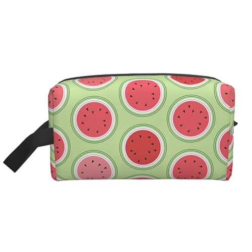 DRTGEDS Kulturbeutel für Herren, tragbar, Reise-Kulturbeutel, Rasiertasche, kleine Tasche, Wassermelonengrün, Wassermelonengrün, Einheitsgröße DRTGEDS Kulturbeutel für Herren, tragbar, Reise-Kulturbeutel, Rasiertasche, kleine Tasche, Wassermelonengrün, Wassermelonengrün, Einheitsgröße von DRTGEDS