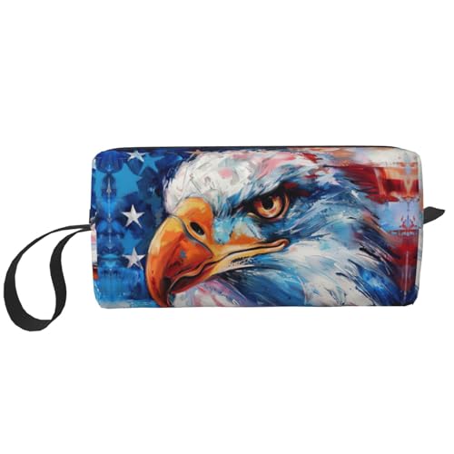 DRTGEDS Patriotic Eagle Kulturbeutel für Herren, tragbare Reise-Kulturbeutel, Rasiertasche, kleine Tasche, Weiss/opulenter Garten, Einheitsgröße DRTGEDS Patriotic Eagle Kulturbeutel für Herren, tragbare Reise-Kulturbeutel, Rasiertasche, kleine Tasche, Weiss/opulenter Garten, Einheitsgröße von DRTGEDS