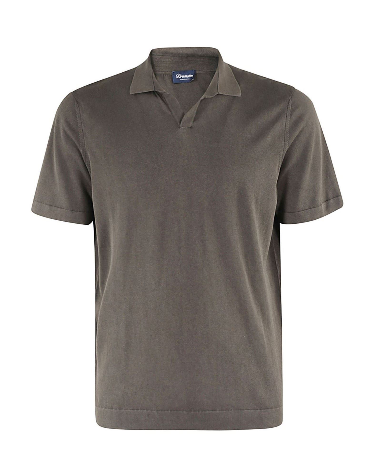 DRUMOHR Poloshirt Herren Braun von DRUMOHR