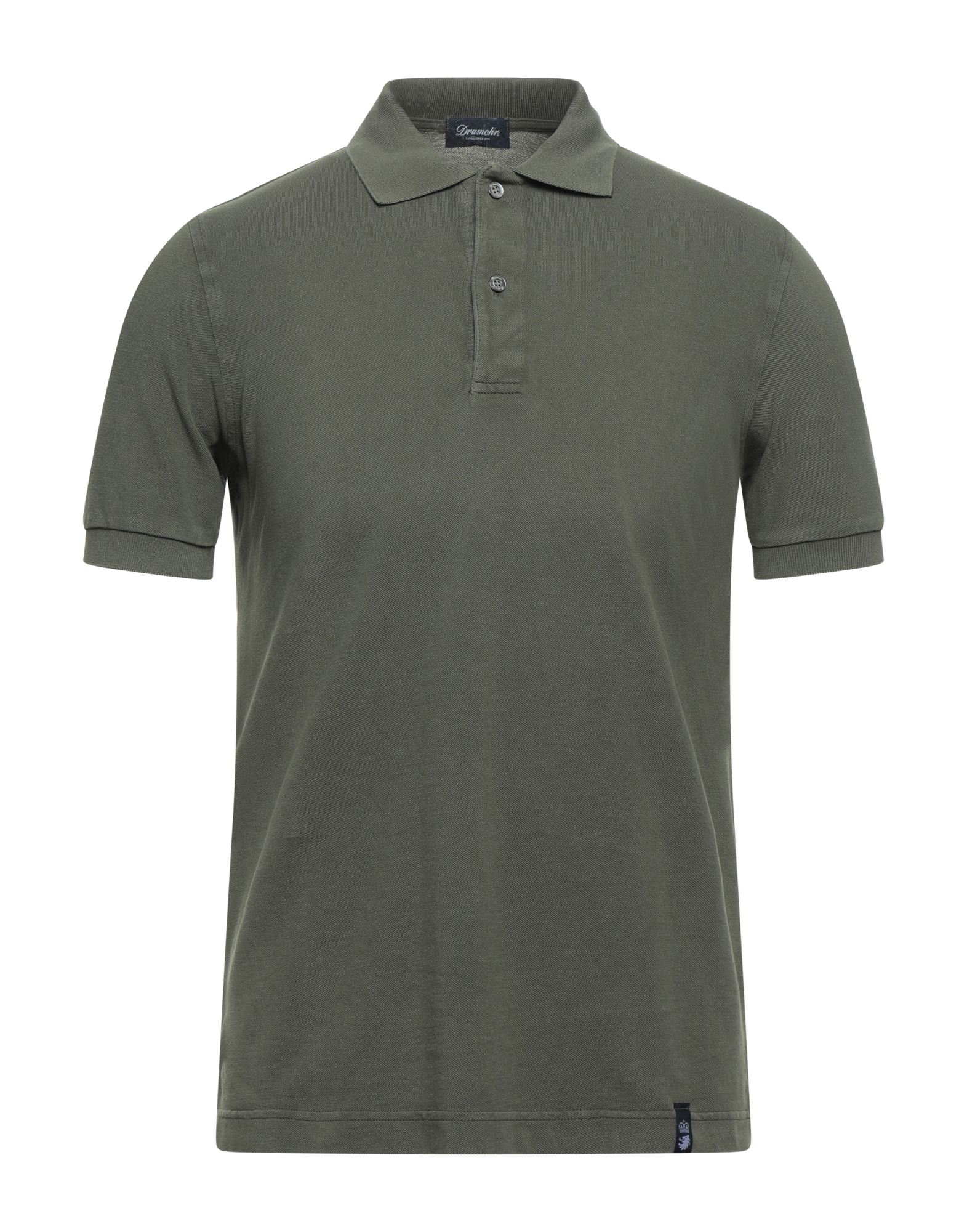 DRUMOHR Poloshirt Herren Militärgrün von DRUMOHR