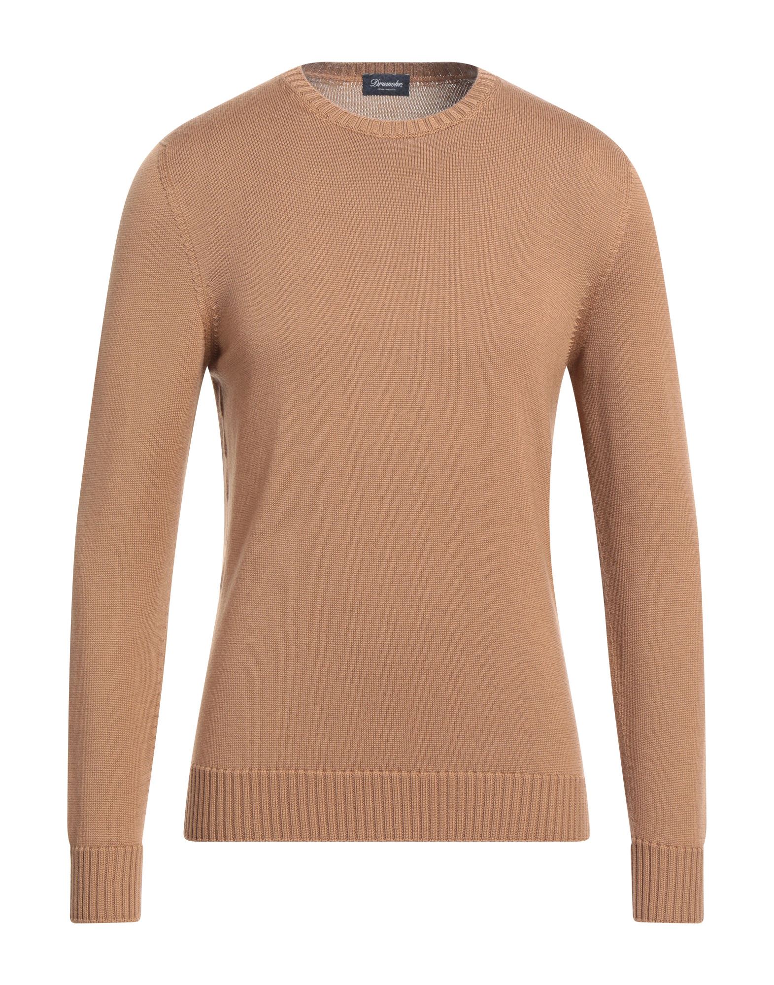 DRUMOHR Pullover Herren Kamel von DRUMOHR