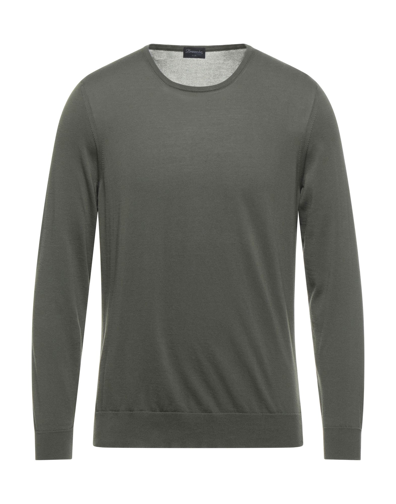 DRUMOHR Pullover Herren Militärgrün von DRUMOHR