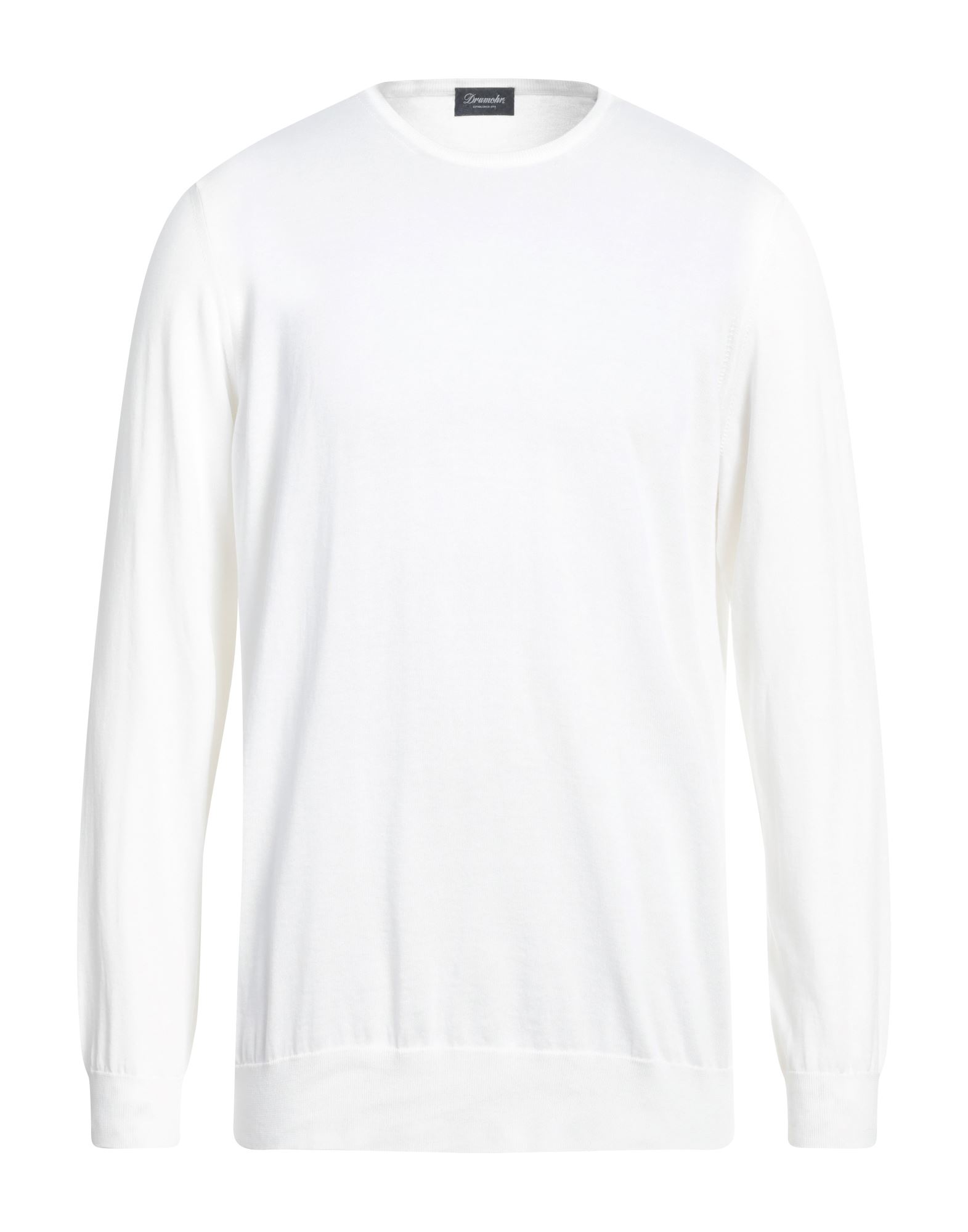 DRUMOHR Pullover Herren Off white von DRUMOHR