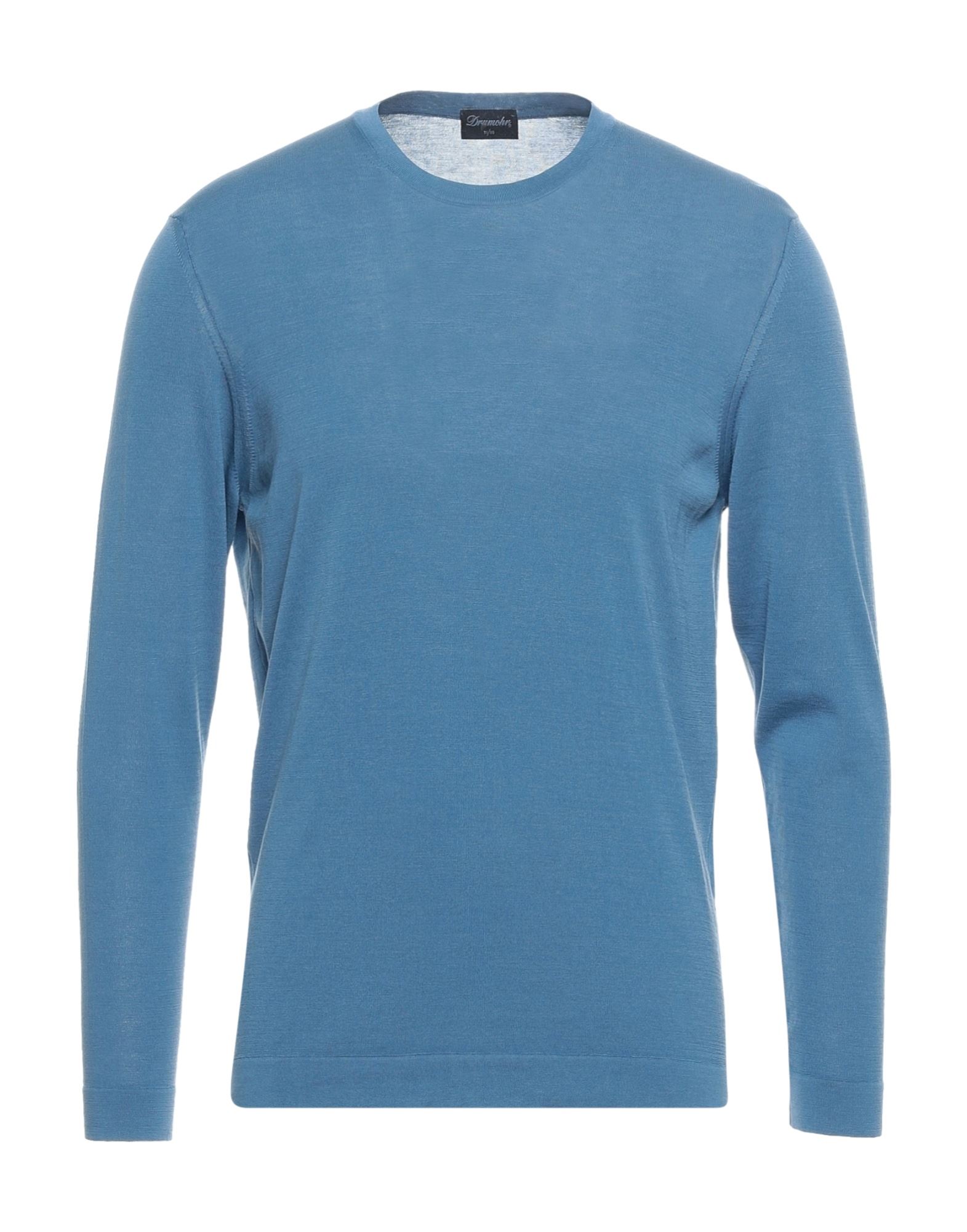 DRUMOHR Pullover Herren Taubenblau von DRUMOHR