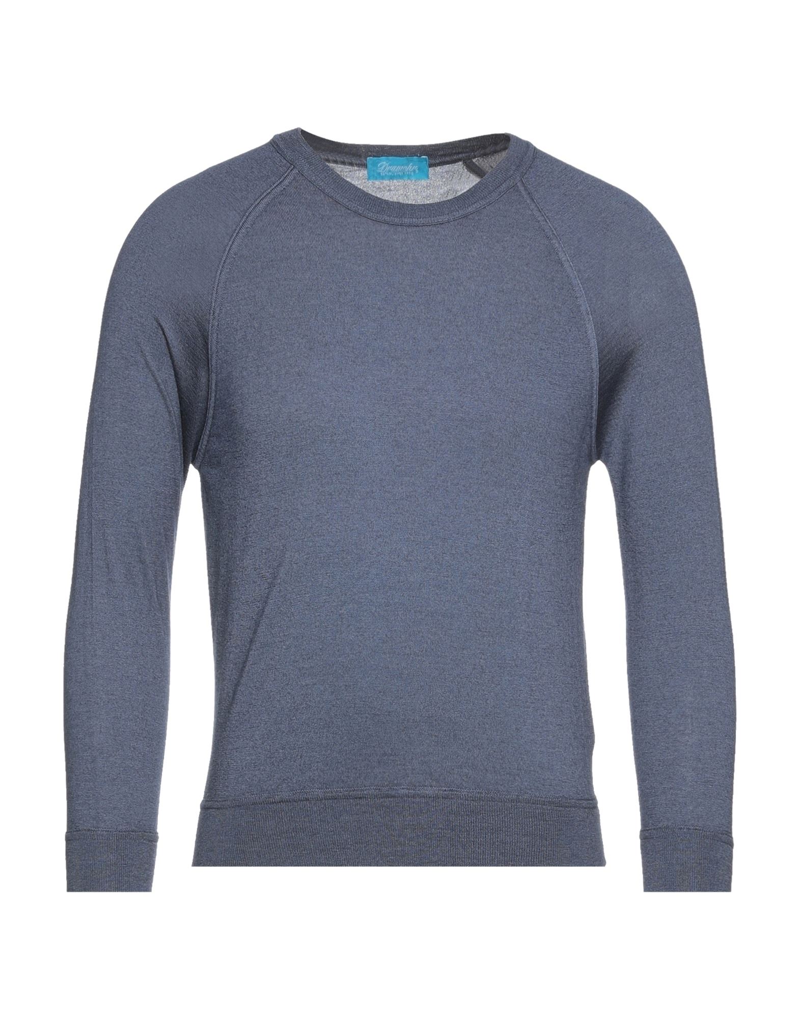 DRUMOHR Pullover Herren Taubenblau von DRUMOHR