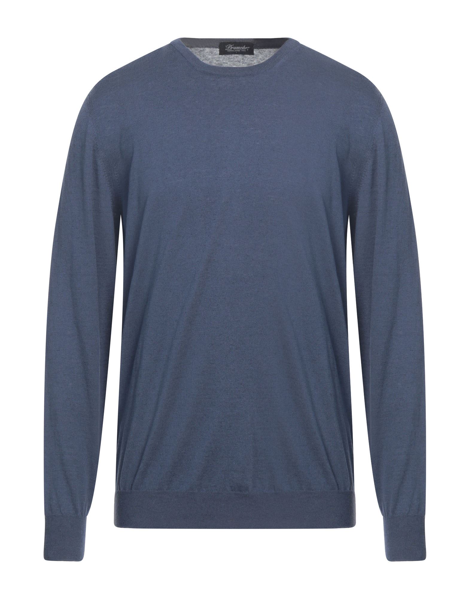 DRUMOHR Pullover Herren Taubenblau von DRUMOHR