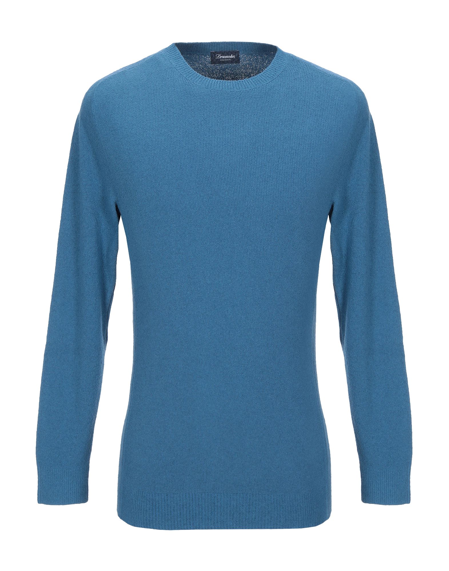 DRUMOHR Pullover Herren Taubenblau von DRUMOHR