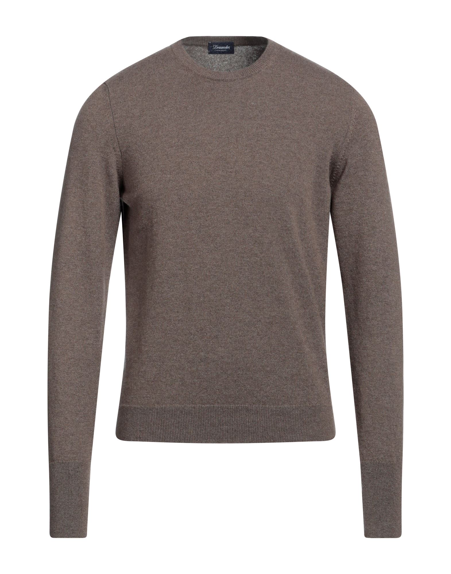 DRUMOHR Pullover Herren Taubengrau von DRUMOHR