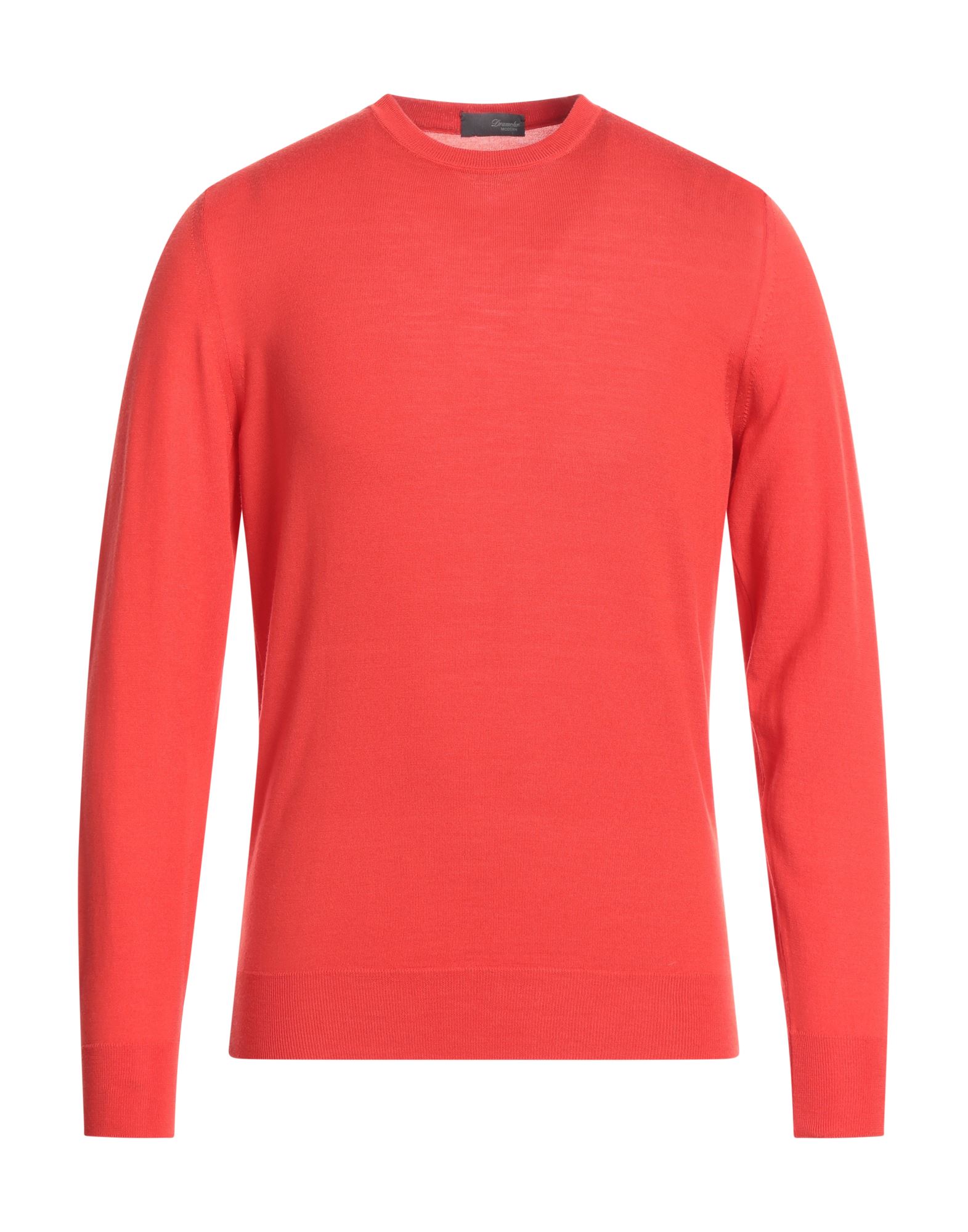 DRUMOHR Pullover Herren Tomatenrot von DRUMOHR