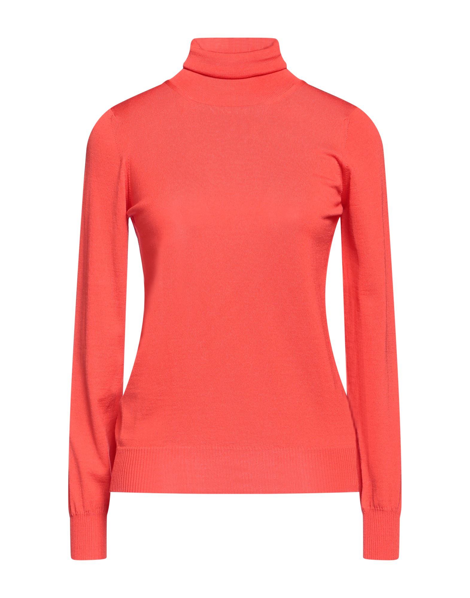 DRUMOHR Rollkragenpullover Damen Tomatenrot von DRUMOHR