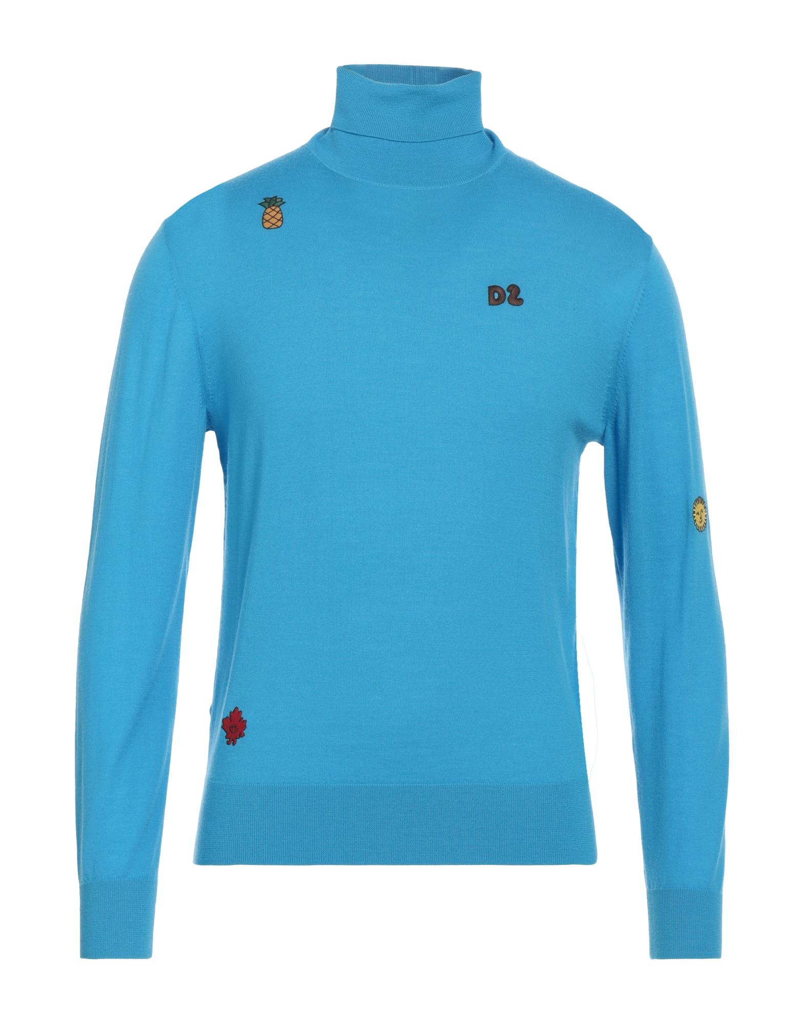 DSQUARED2 Rollkragenpullover Herren Azurblau von DSQUARED2