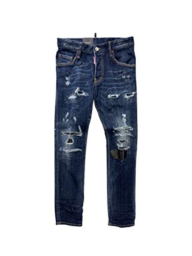 DSQUARED2 Skater Jean S74LB0924 S30708 470 Jeans Blau Dsquared D2 Herren, blau, 52W x 30L von DSQUARED2