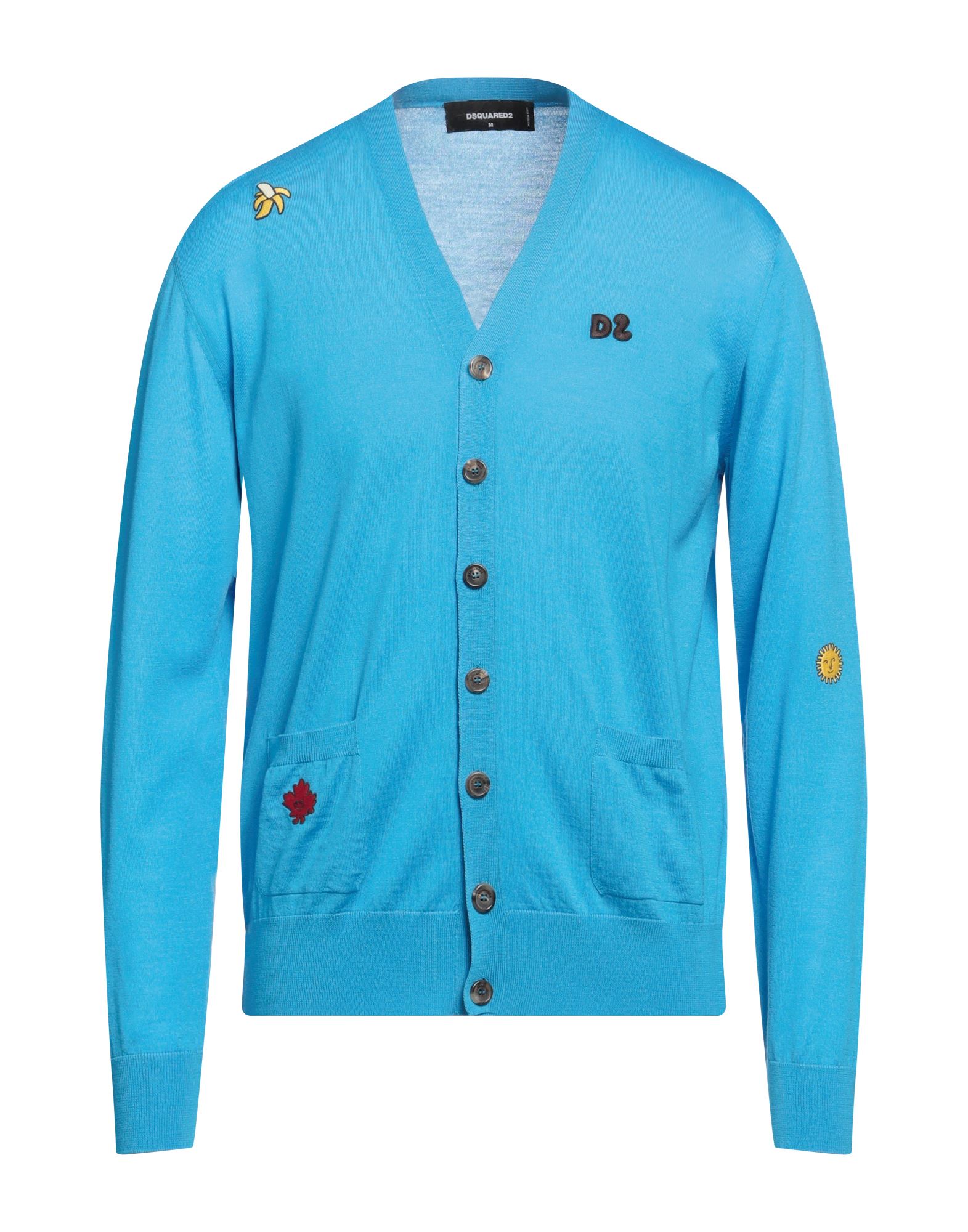 DSQUARED2 Strickjacke Herren Azurblau von DSQUARED2