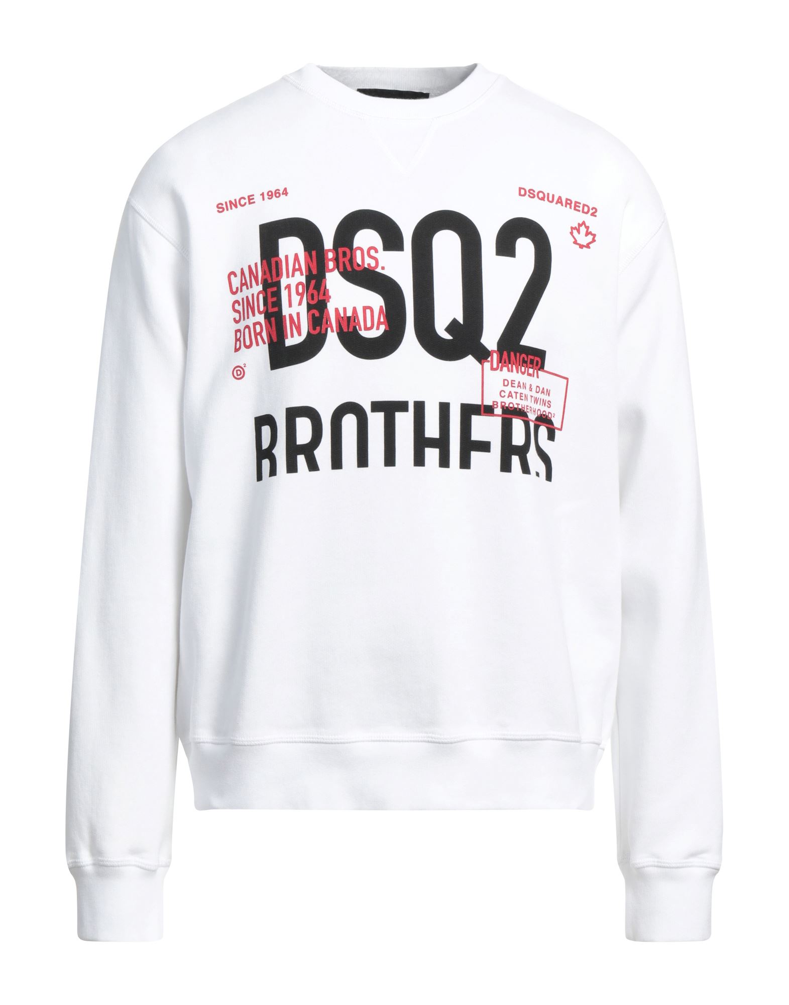 DSQUARED2 Sweatshirt Herren Weiß von DSQUARED2