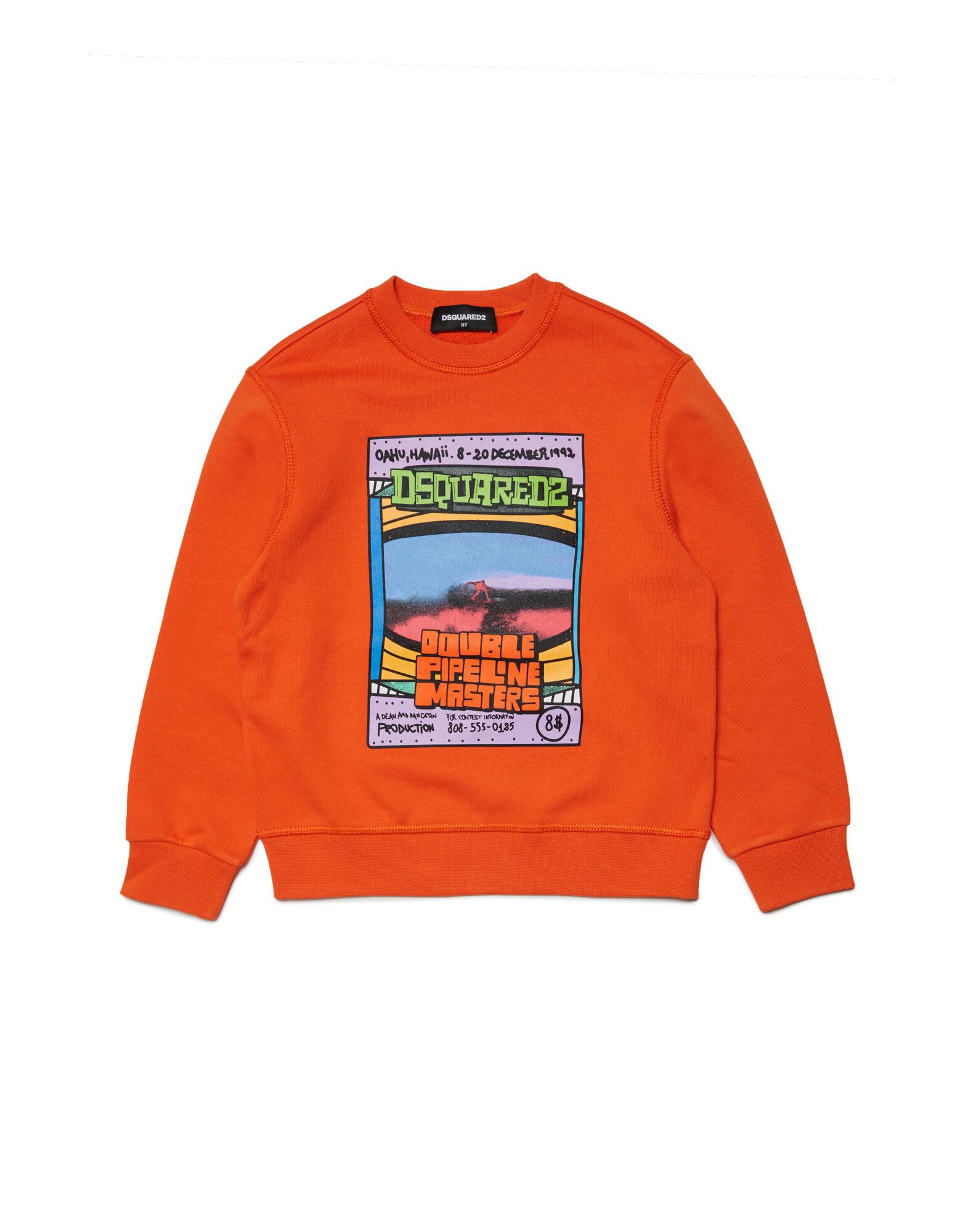 DSQUARED2 Sweatshirt Kinder Orange von DSQUARED2