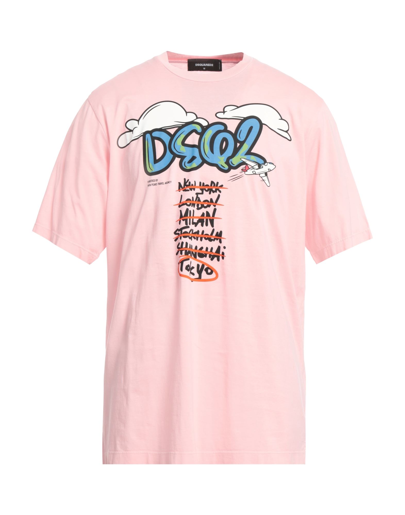 DSQUARED2 T-shirts Herren Rosa von DSQUARED2