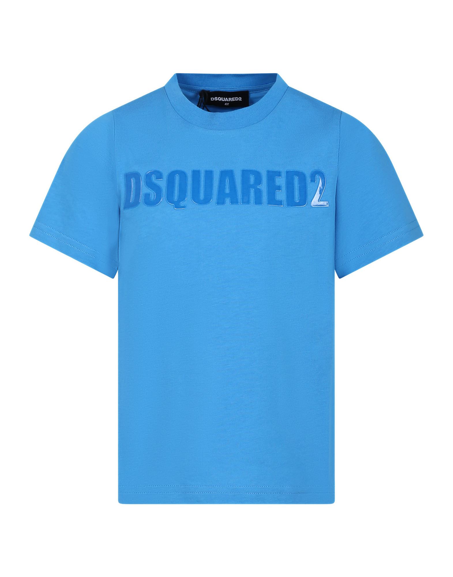 DSQUARED2 T-shirts Herren Azurblau von DSQUARED2