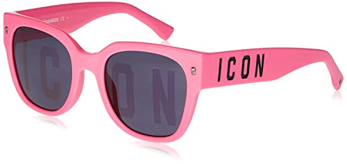 DSquared Unisex Icon 0005/s Sunglasses, 35J/01 PINK, 53 von DSQUARED2