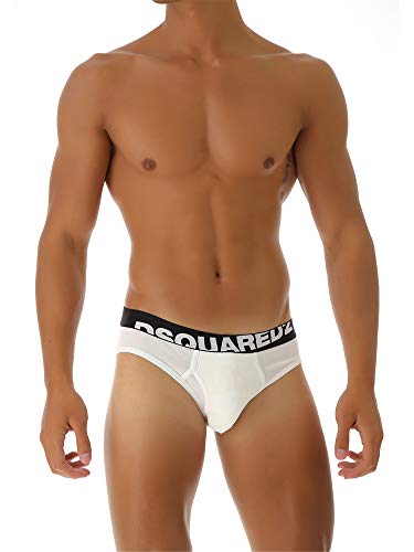 DSquared Uomo Slip White Mod. DCX670030 S von DSQUARED2