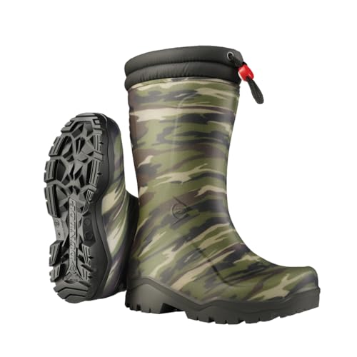 DUNLOP Blizzard Gummistiefel, Schwarz/Camouflage, 43 EU von DUNLOP