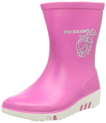 Dunlop Protective Footwear Mini Gummistiefel, Pink/White, 39 EU von DUNLOP