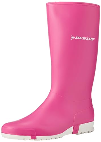 Dunlop Protective Footwear Unisex Sport Gummistiefel, Pink/White, 36.5 EU von DUNLOP