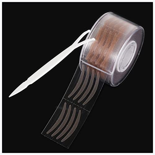 Doppel augenlid aufkleber 600 stücke S/L. Makeup Klar Grau Beige Augenlidstreifen Große Augen Unsichtbares Doppelfalten-Augenlid-Schatten-Band-Aufkleber Schönheits-Tool Eyeliner aufkleber (Size : B von DUnLap