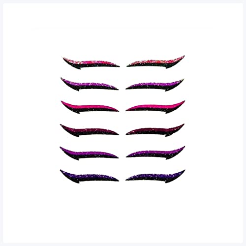 Doppel augenlid aufkleber Wiederverwendbare Eyeliner Aufkleber Wasserdichte Eyeliner Aufkleber Make-up Eyeliner Lidschatten Gesicht Aufkleber Katze Augen Makeup Eye Aufkleber Eyeliner aufkleber (Size von DUnLap