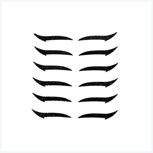 Doppel augenlid aufkleber Wiederverwendbare Eyeliner Aufkleber Wasserdichte Eyeliner Aufkleber Make-up Eyeliner Lidschatten Gesicht Aufkleber Katze Augen Makeup Eye Aufkleber Eyeliner aufkleber (Size von DUnLap