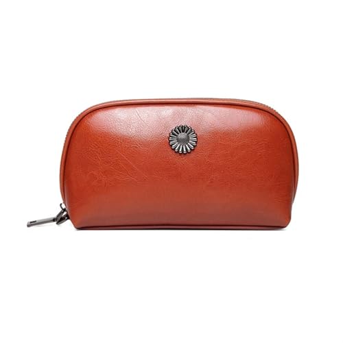 DXFBHWWS Handtaschen aus echtem Leder, Geld-Organizer, Damen-Geldbörsen, Geldklammern, Geldbörsen, Hochzeit, Party, Abendtaschen (Color : Brown) von DXFBHWWS