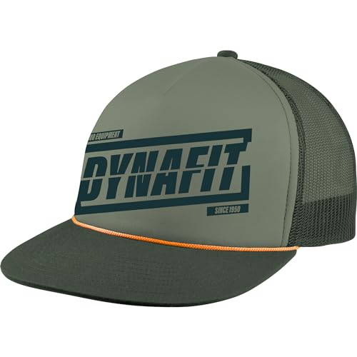 DYNAFIT Unisex Graphic Trucker Cap, sage-Tabloid, ONE Size von DYNAFIT