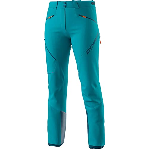 DYNAFIT W Radical Infinium Hybrid Pants Blau - Gore-Tex Atmungsaktive wetterfeste Damen Skitourenhose, Größe L - Farbe von DYNAFIT