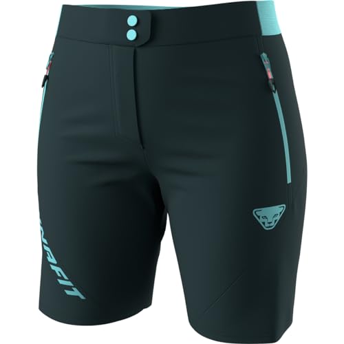 DYNAFIT W Transalper 2 Light Dynastretch Shorts Blau - Schnelltrocknende robuste Damen Wandershorts, Größe XS - Farbe Bl von DYNAFIT