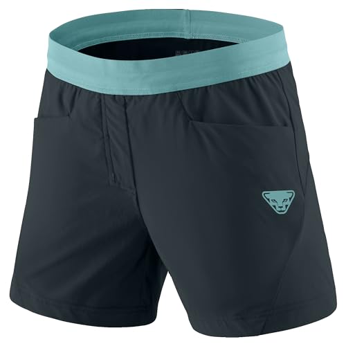 DYNAFIT W Transalper Hybrid Shorts Blau - Vielseitige leichte Damen Shorts, Größe 34 - Farbe Blueberry - Marine Blue von DYNAFIT