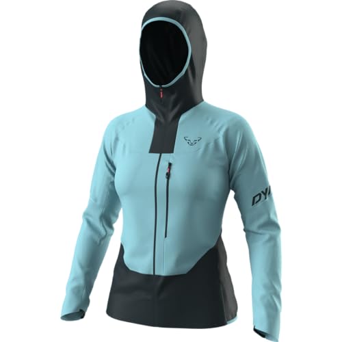 DYNAFIT W Traverse Dynastretch Jacket Colorblock - Minimalistische wasserabweisende Damen Dynastretch Jacke, Größe S - F von DYNAFIT