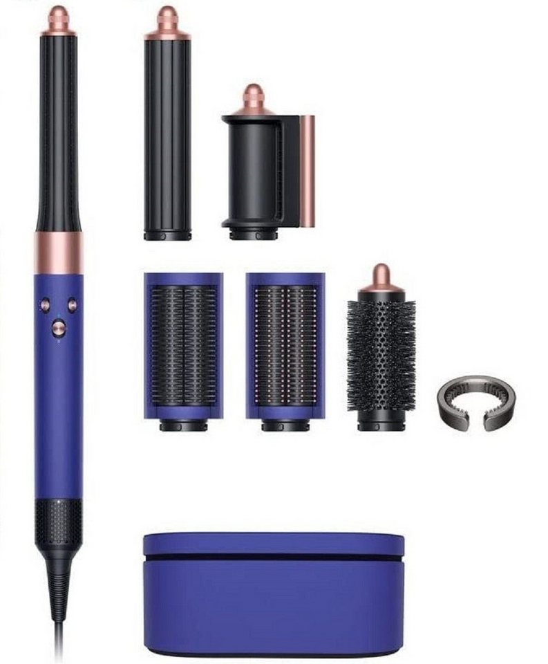 DYSON Multihaarstyler Airwrap Multi Haarstyler Nachtblau / Kupfer, Lockenwickler Elektrisch Warmluft, für kurze Haare, Set Automatisch von DYSON