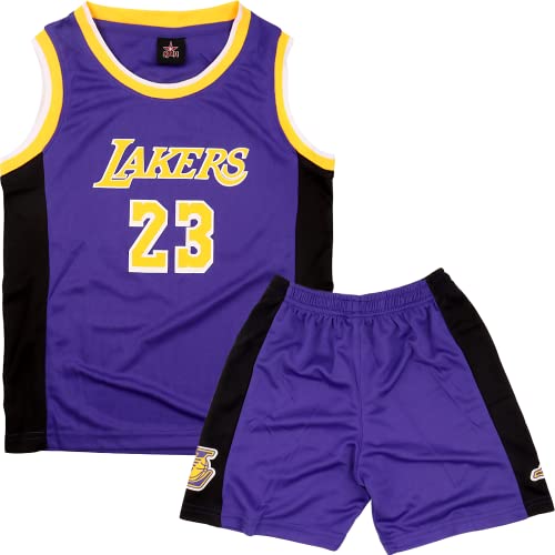 DaceStar Basketball Trikot Kinder, 2 Stück Basketball Kinder Trikot, basketball kleidung jungen，Basketball Training Jersey 4 5 6 8 10 12 Jahre von DaceStar