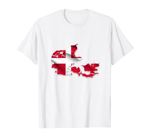 Dänemark Flagge Herren Danmark Damen Dänen Kinder Denmark T-Shirt von Dänemark Deko Frauen Königreich Dänemark Männer