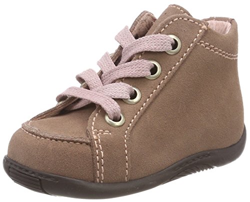 Däumling Baby-Mädchen Timmy Sneaker, Pink (Turino Altrosa 04), 18 EU Schmal von Däumling