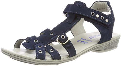 Däumling Mädchen Maxi Offene Sandalen, Blau (Turino Tiefsee) von Däumling