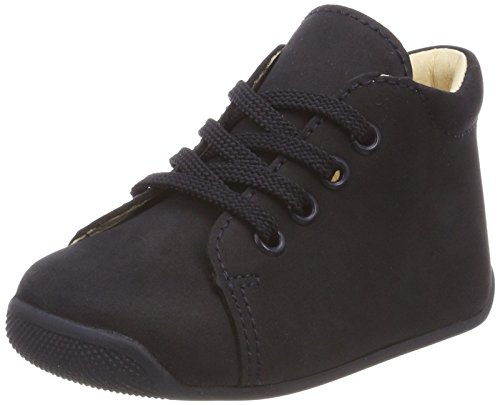 Däumling Unisex Baby Polly Sneaker, Blau (Nubuk Ozean), 19 EU von Däumling