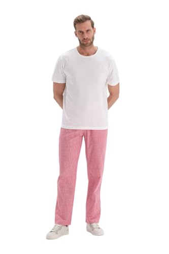 Dagi Men's Cotton Pyjama, Red, XL Pajama Bottom von Dagi