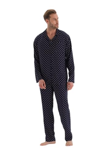 Dagi Men's Viscone Pyjama, Navy, XL Pajama Bottom von Dagi
