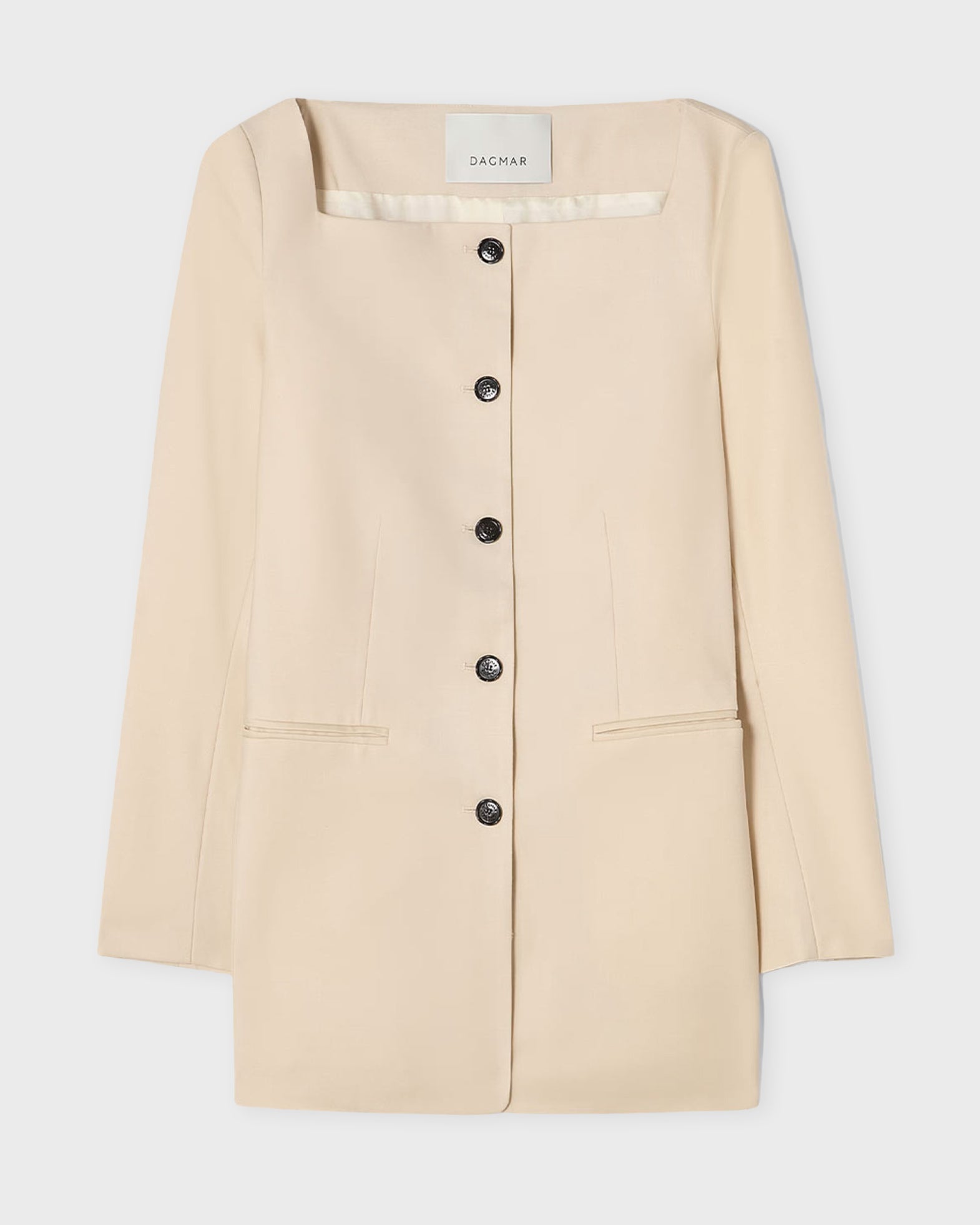 Dagmar Blazer Square Neck Beige Dagmar Blazer Square Neck Beige von Dagmar